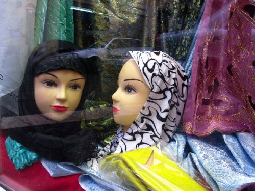 Vitrine, Belsunce, avril 2010